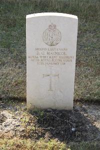 Ismailia War Memorial Cemetery - MacNicol, D O